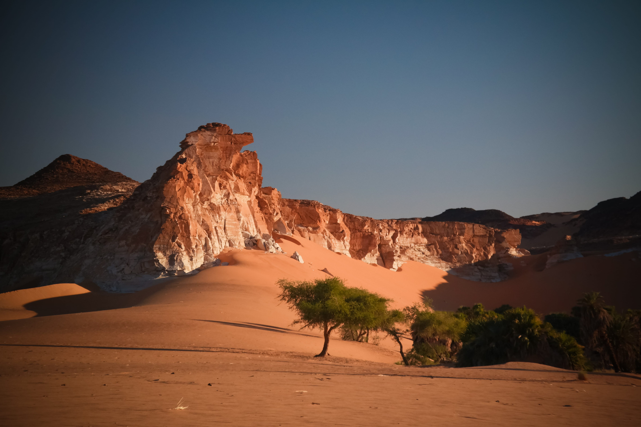 A Beautiful Deserted Landscape In Chad