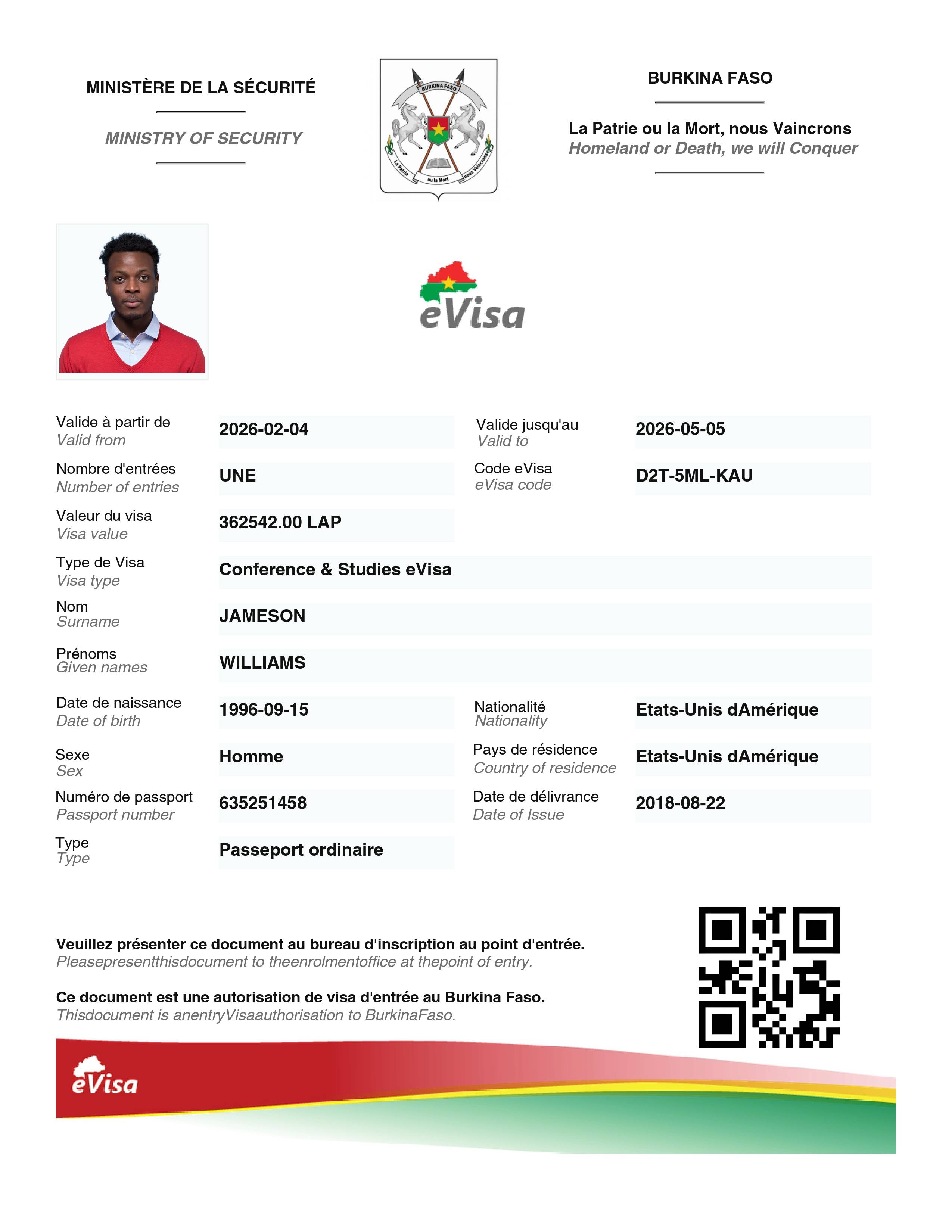 Burkina Faso eVisa