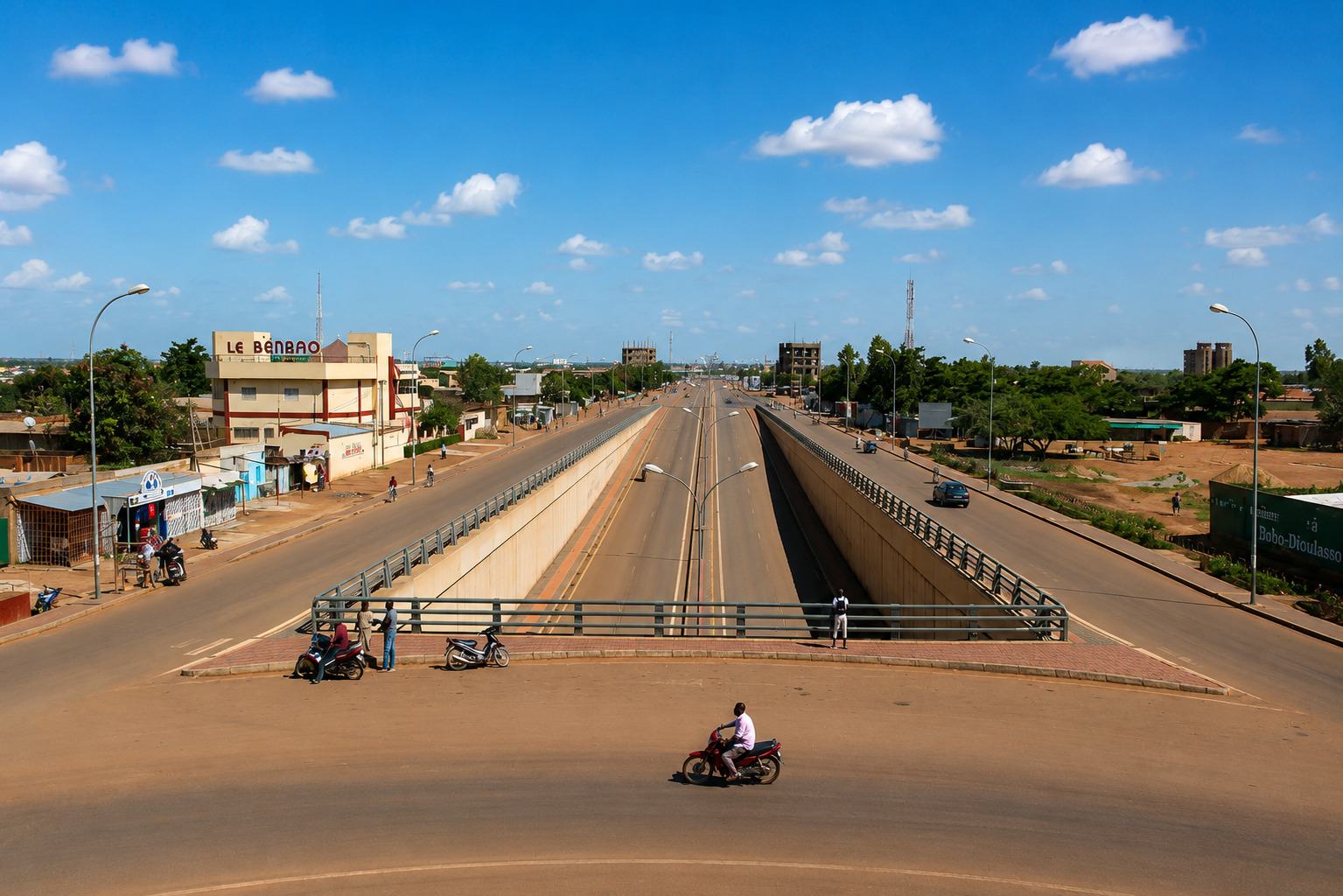Burkina Faso Road Travel