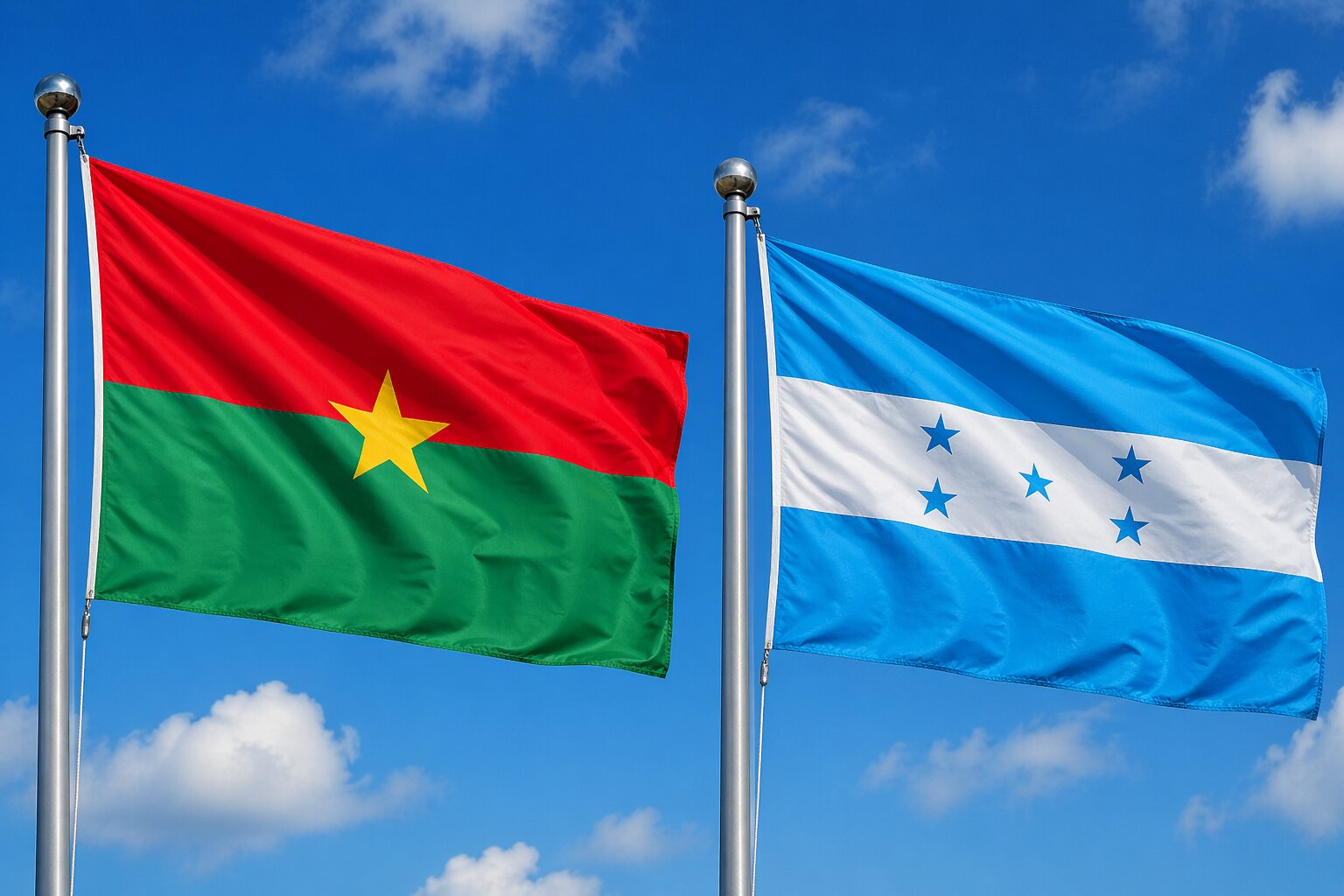 Honduras and Burkina Faso eVisa Flag