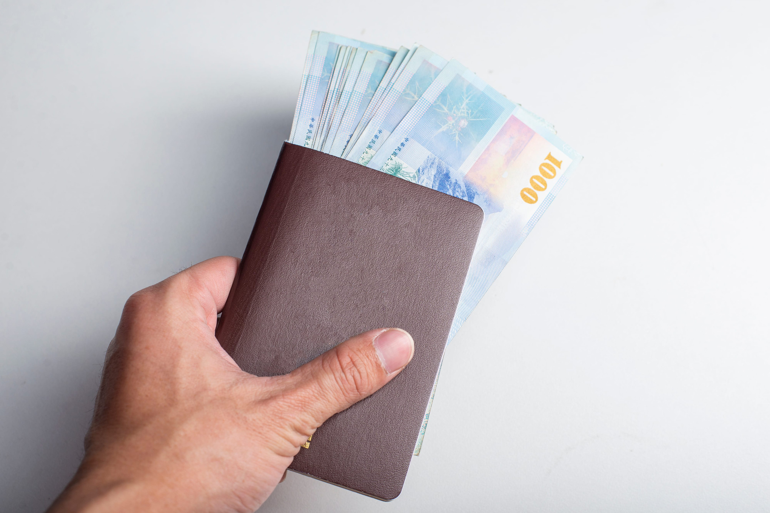 Passport with Travel Funds